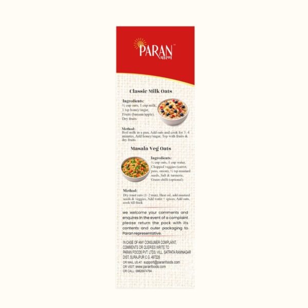 Instant Oats